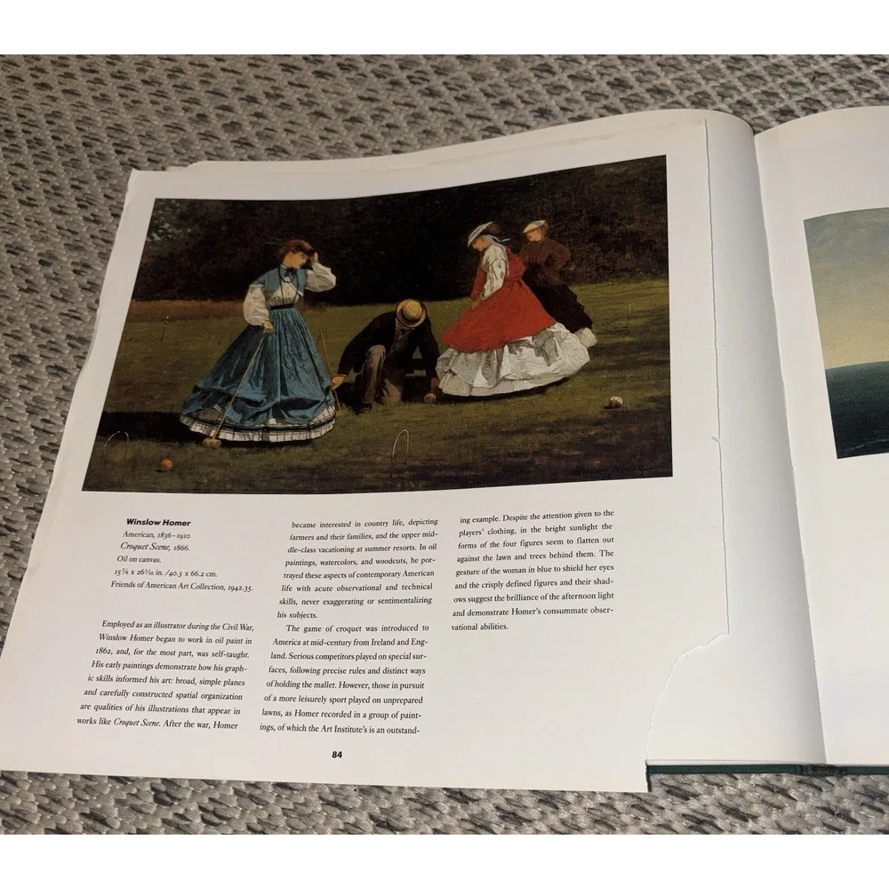 Master Paintings in the Art Institute of Chicago Hardcover Non Fiction History